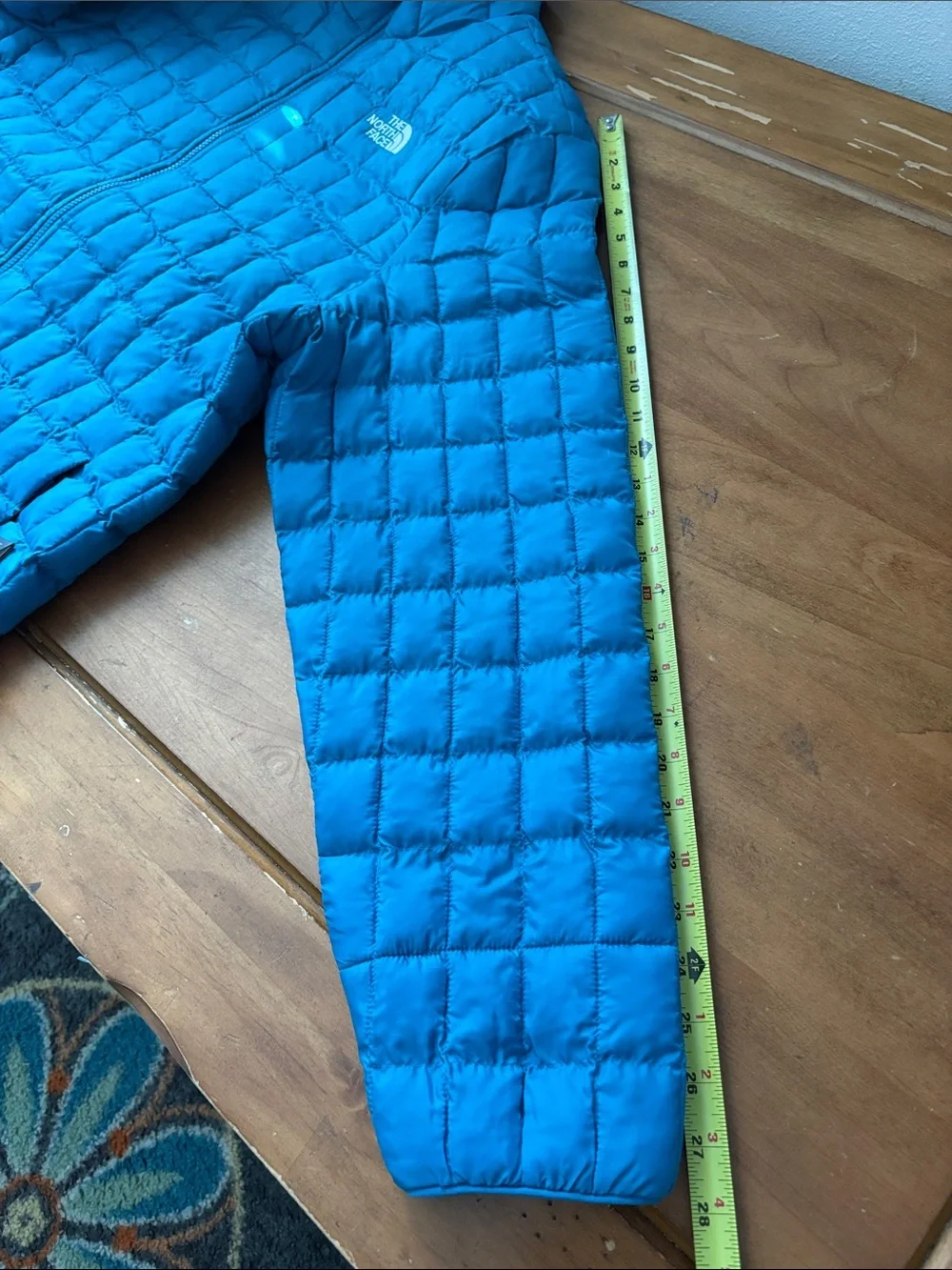 The North Face NWT Thermoball Teal Puffer Jacket Size XL